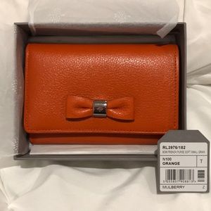 Brand new, never used Mulberry wallet!